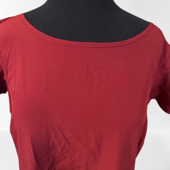 Ruby Open Low Back with Ruffle Midi Dress - Picture 3 of 10